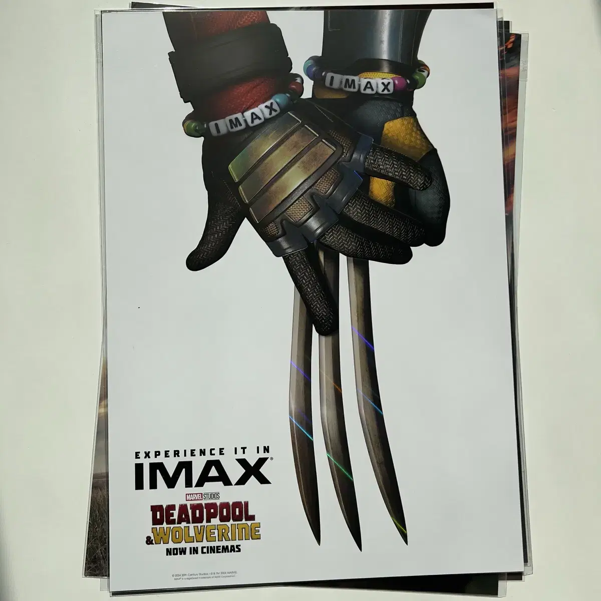 데드풀과 울버린 IMAX 포스터 아이맥스